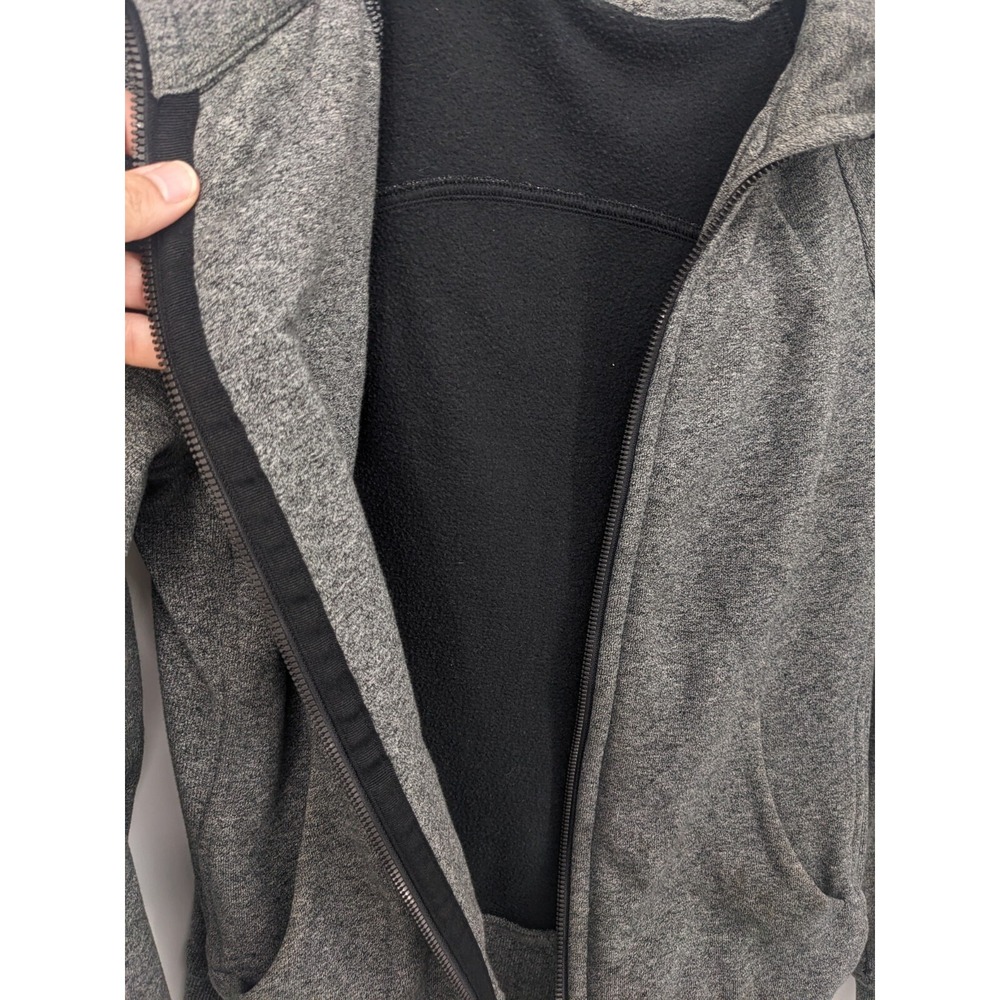 Lululemon Jacket Womens 6 Gray Full Zip Scuba Hoodie‎ Athleisure Active Casual - Picture 4 of 12